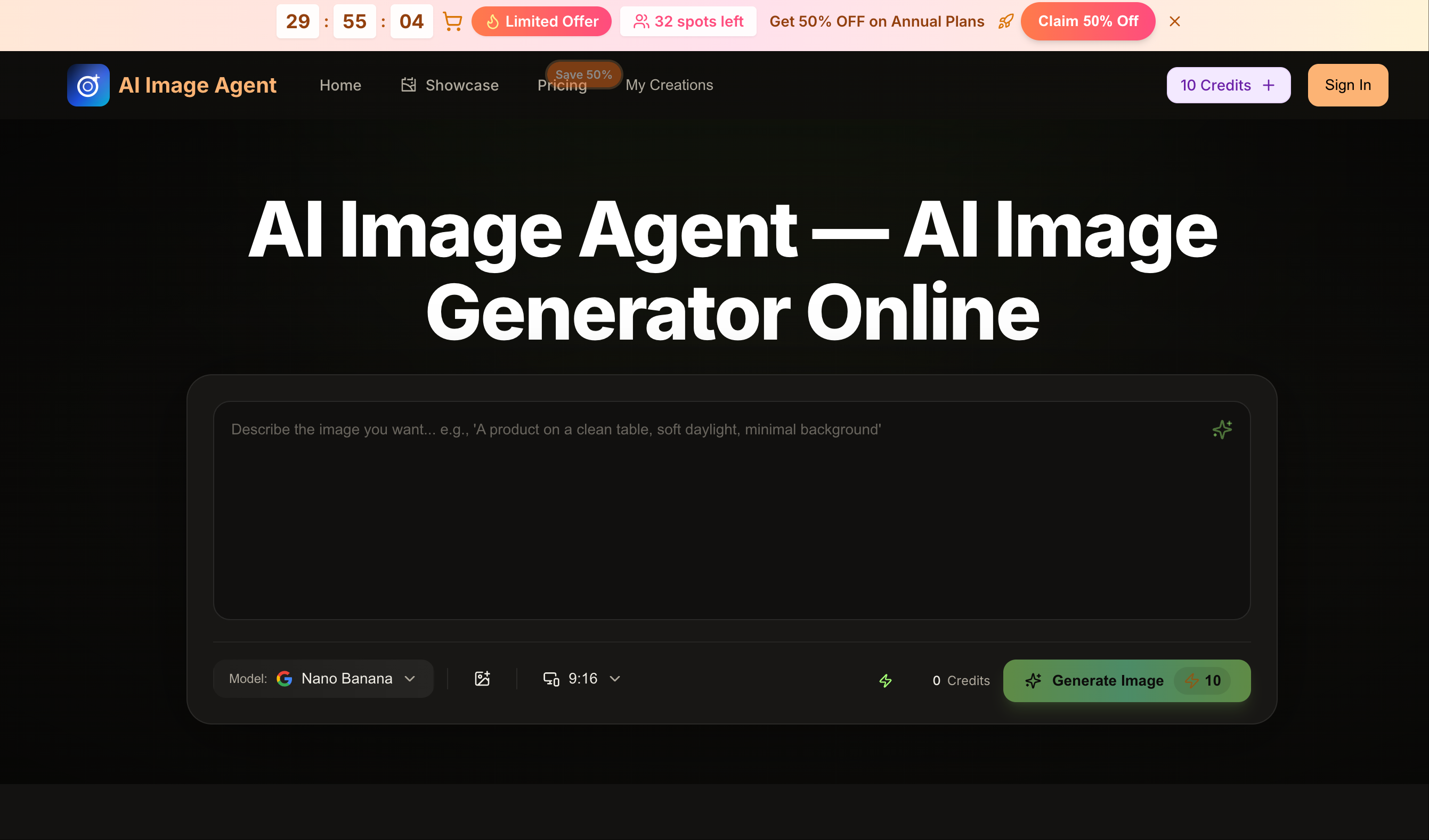 AI Image Agent 