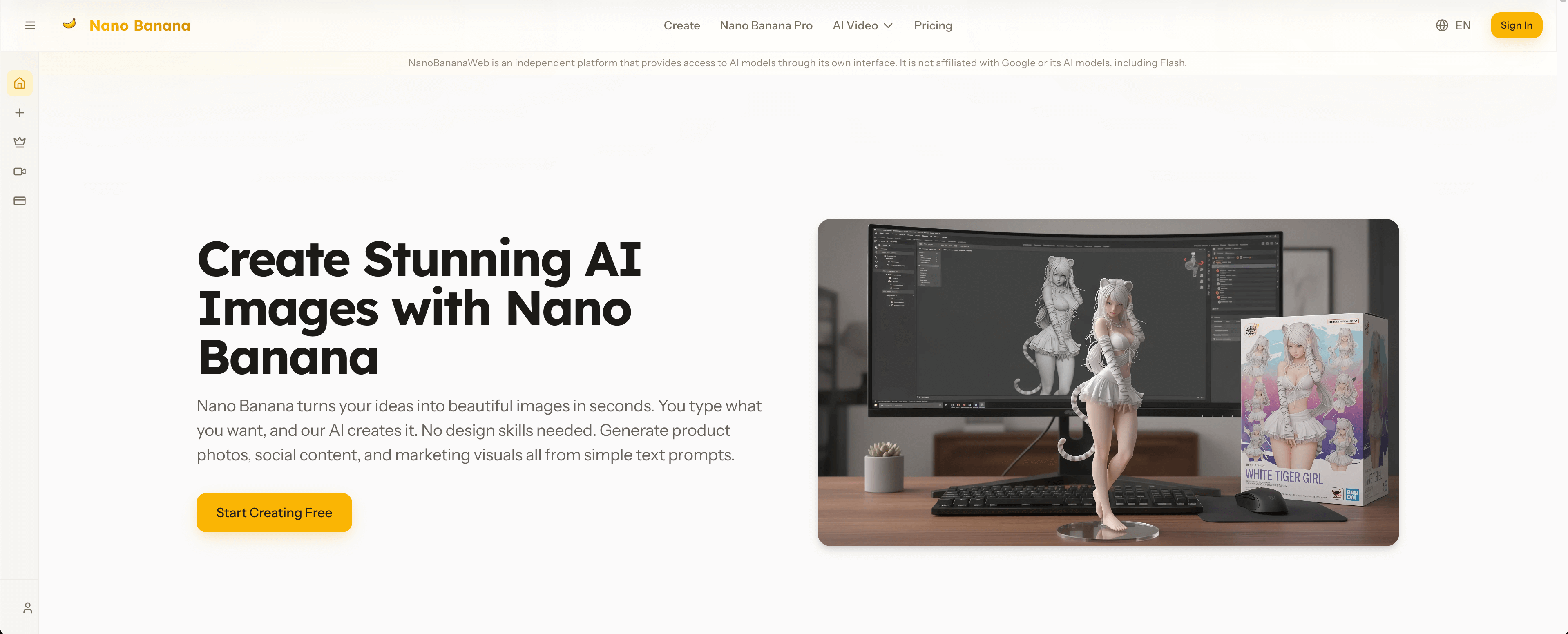 Free Nano Banana Pro Generator