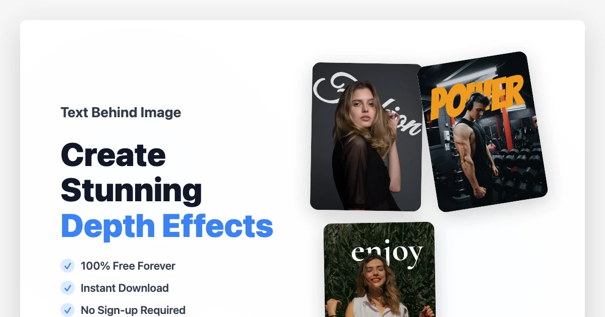 Create Stunning Text-Behind-Image Art