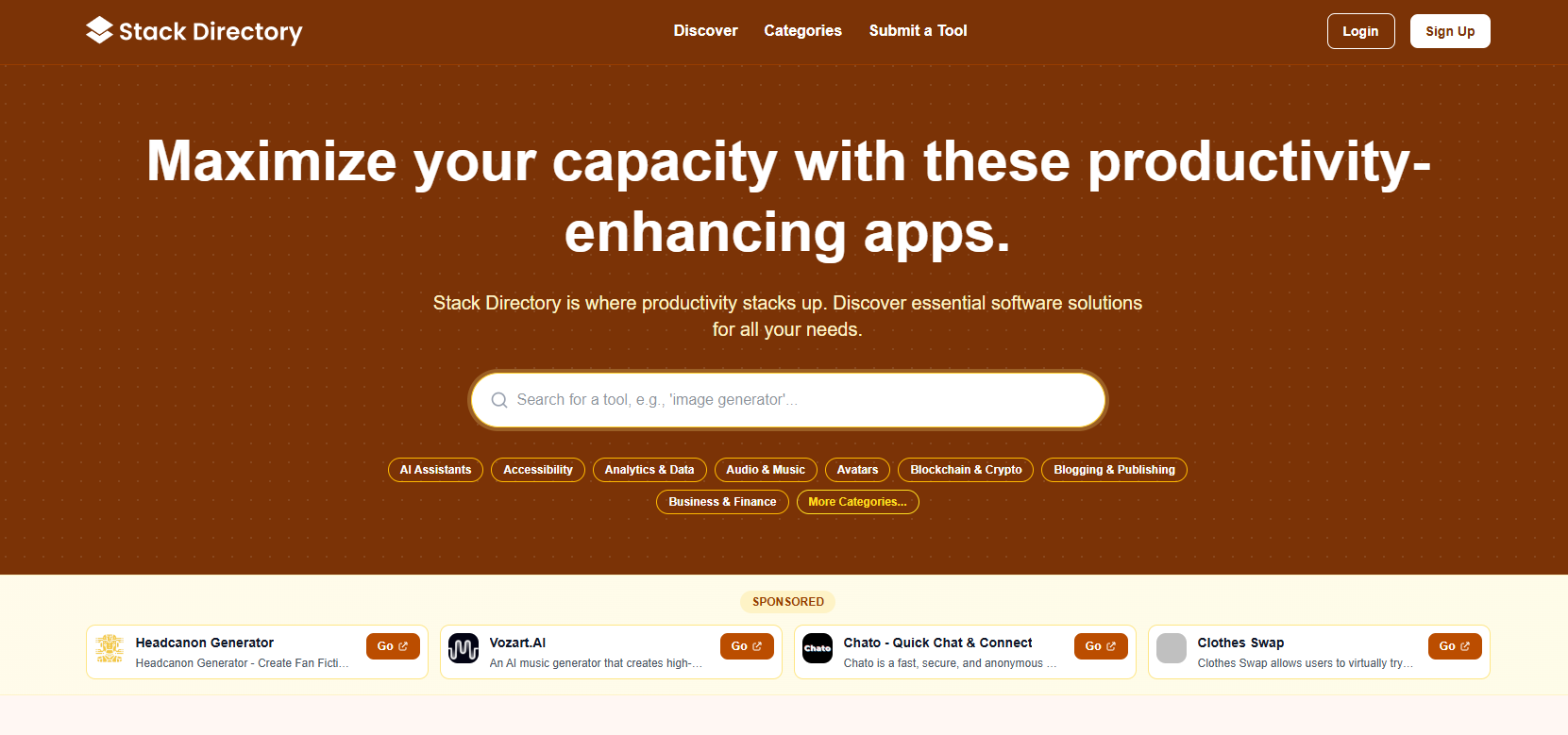 Stack Directory