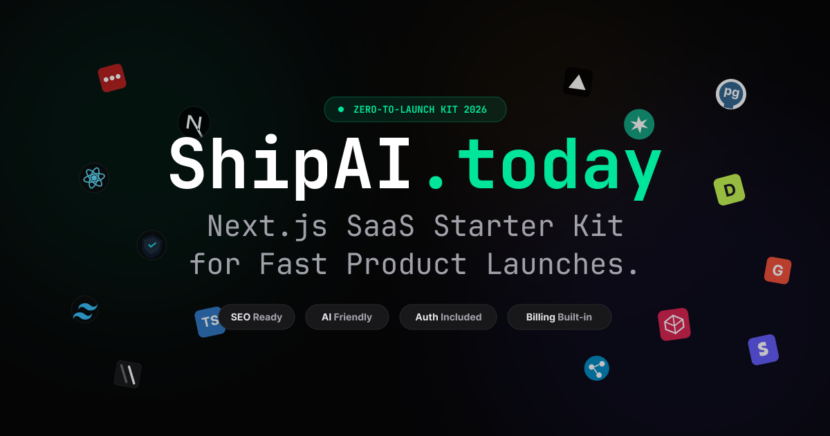 Next.js SaaS Starter Kit for Fast Launch