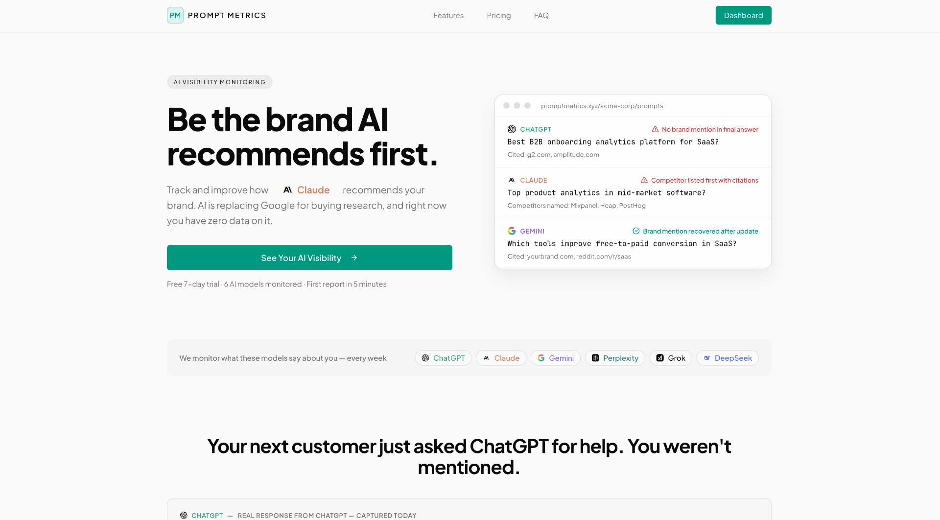 Prompt Metrics