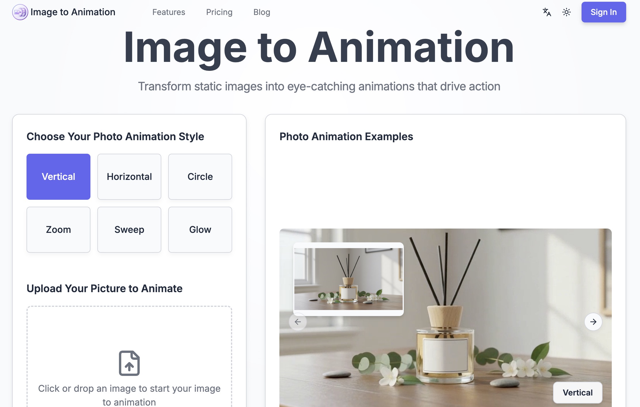 Image to Animation - AI-Powered Animation Tool