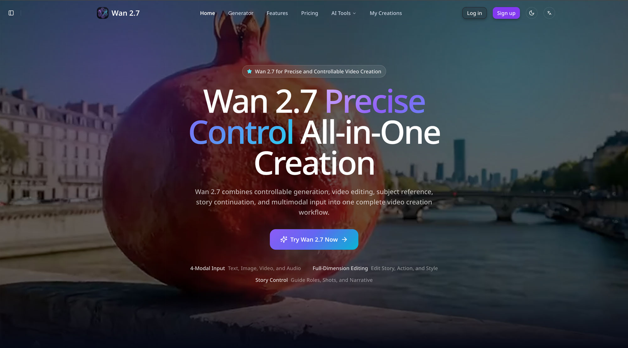Wan 2.7 - Controllable AI Video Creation
