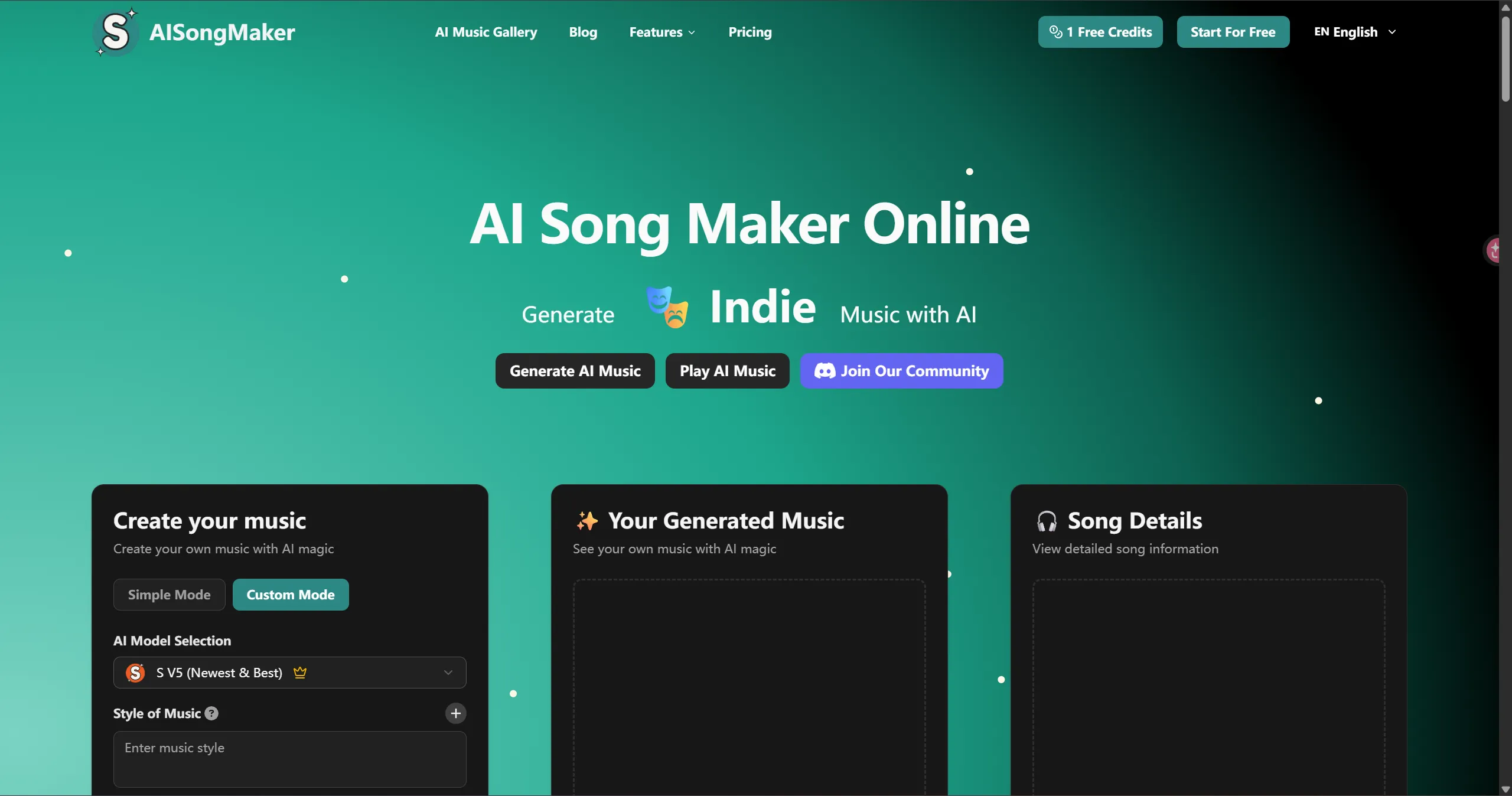 AISongMaker AI Music Generator