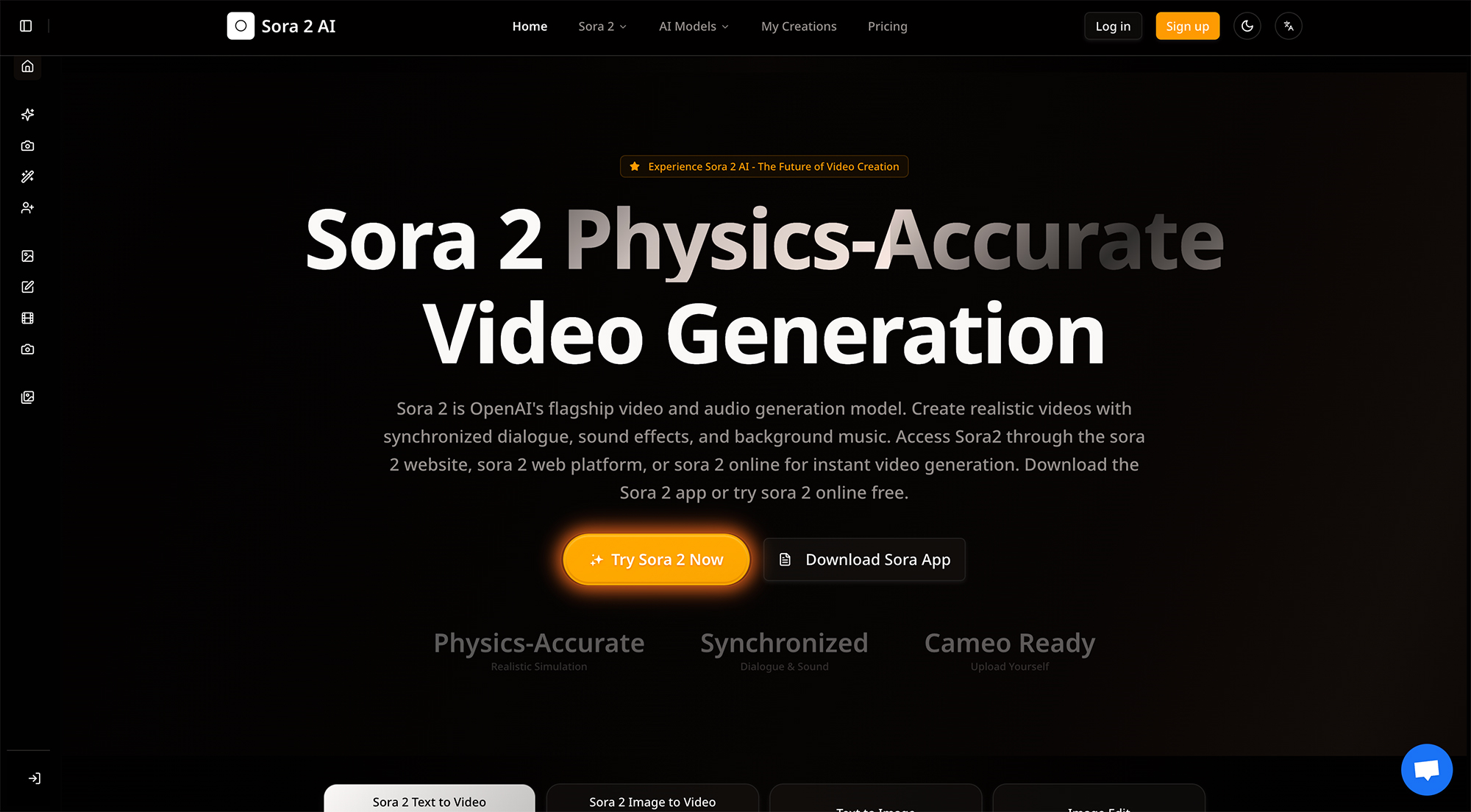 Sora 2 AI — Create Cinematic, Physics-Accurate Videos with AI