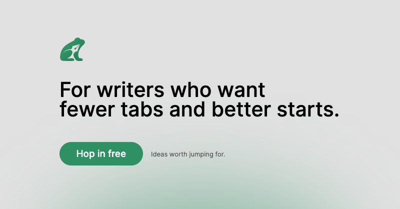 AI Content Idea Generator & Blog Outlines | Frogpost