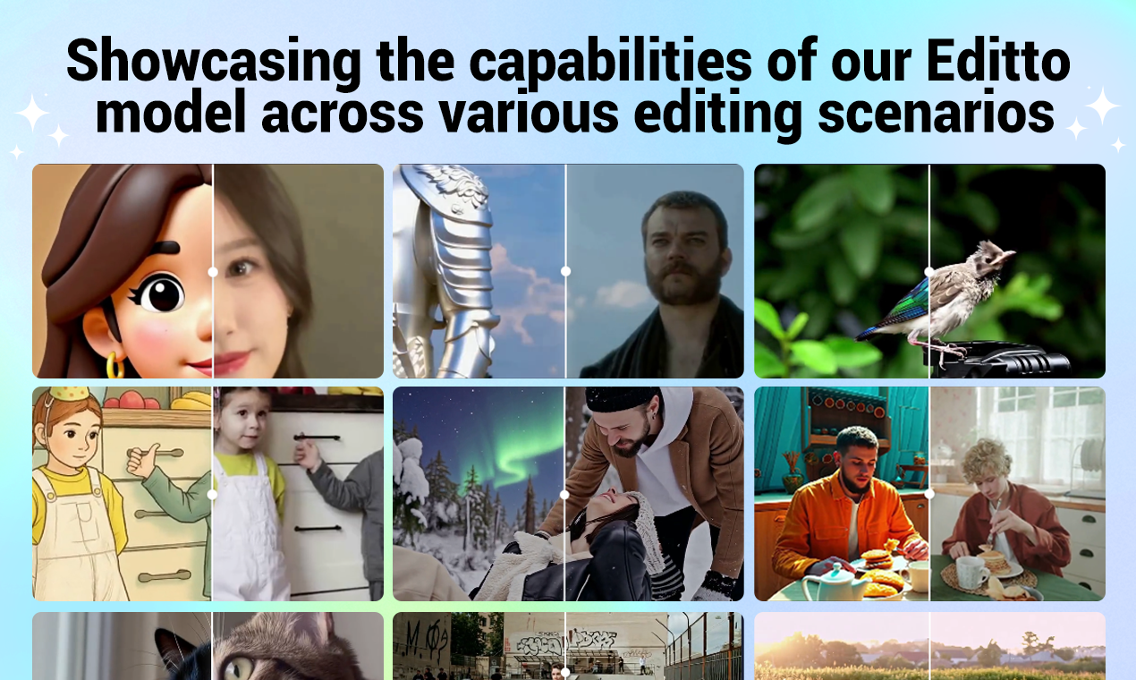 editto Instruction-based AI Video Editor