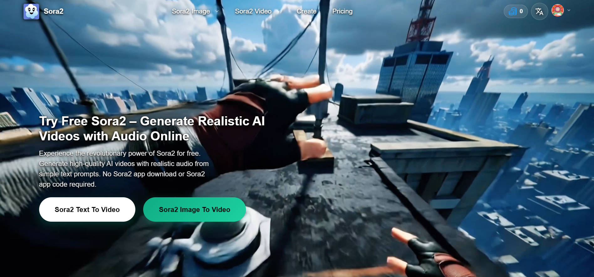 Free Sora2 - Generate AI Videos with Audio Online