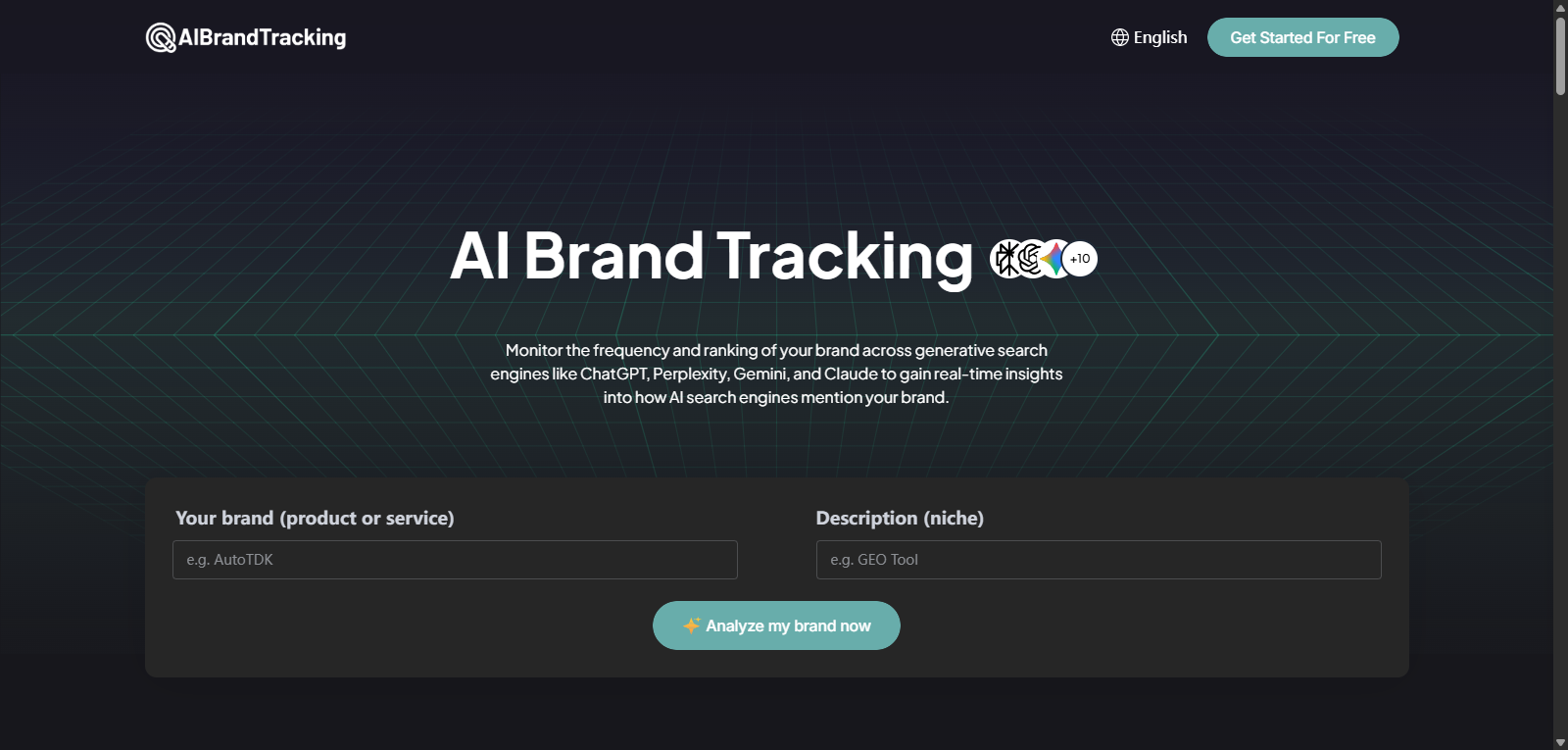 Gain insights into how AI discusses your brand