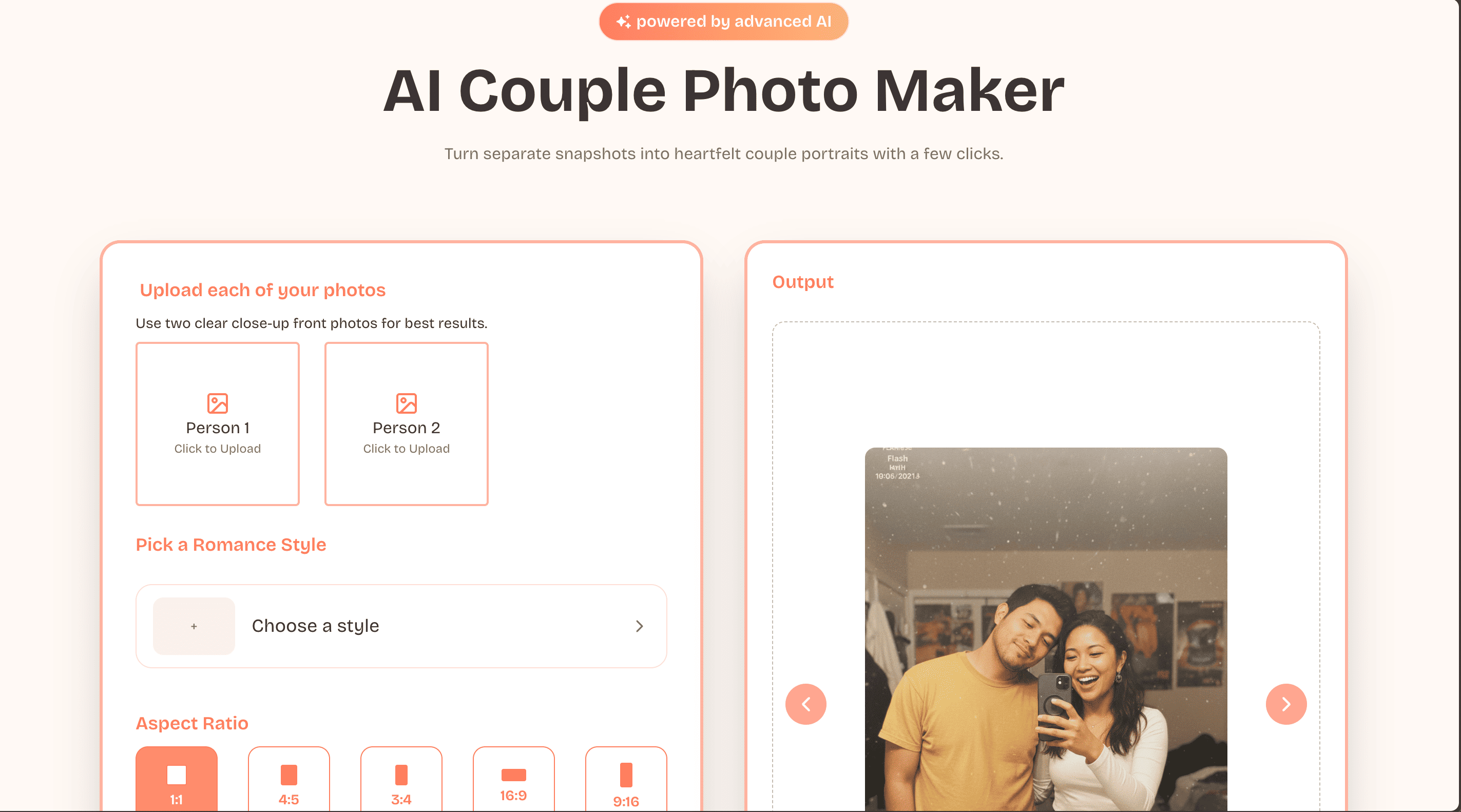 AI Couple Photo