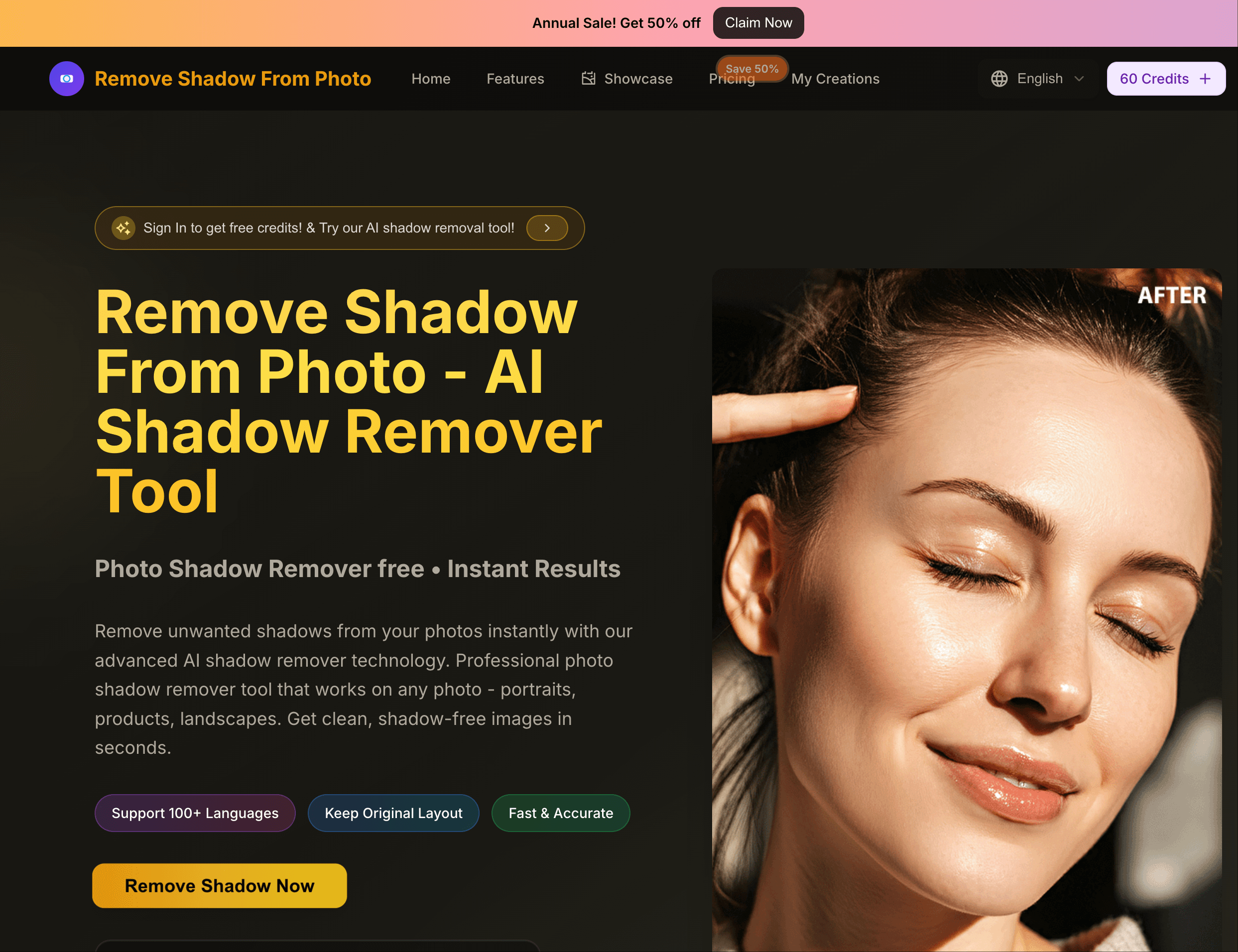 Remove Shadow From Photo