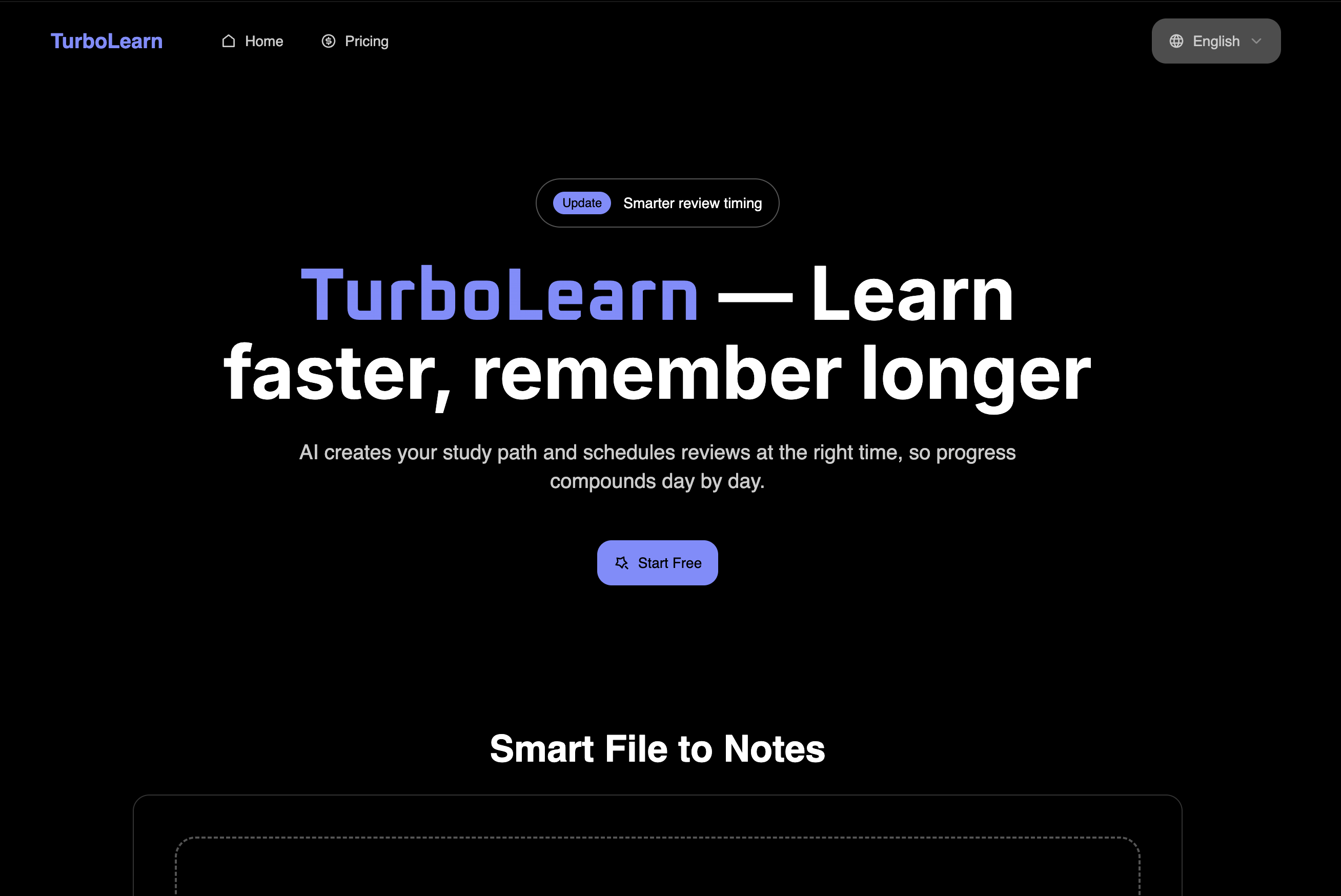 Right‑time reviews that pull you back just before memory fades.