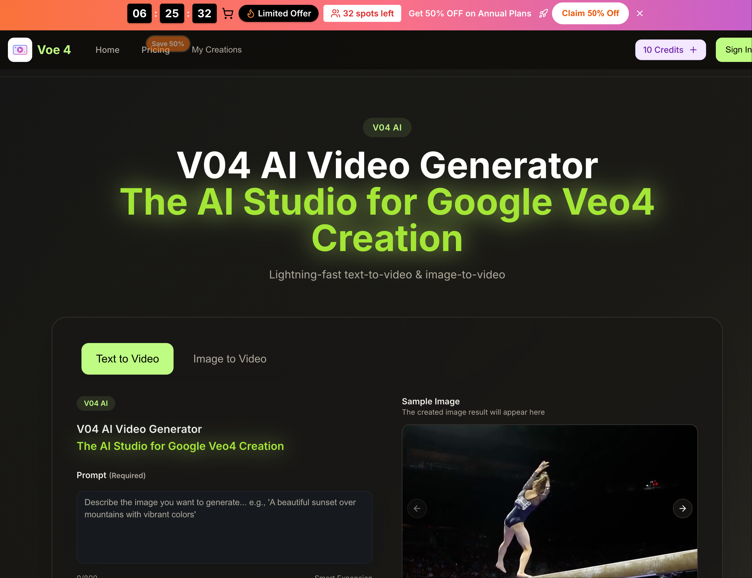 V04 AI Video Generator The AI Studio for Google Veo4 Creation