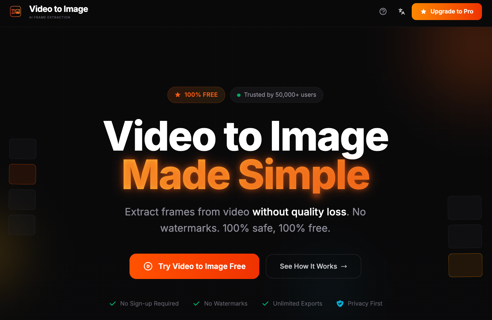 Turn Video to Image Frames