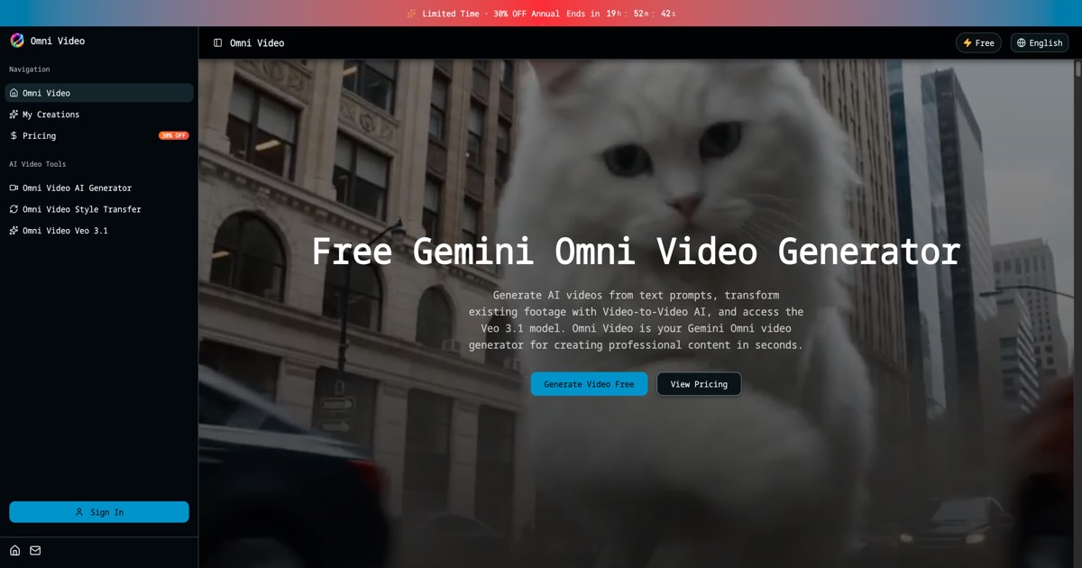 6 AI Models, One Dashboard — Generate Videos from Text, Image & Video in Seconds
