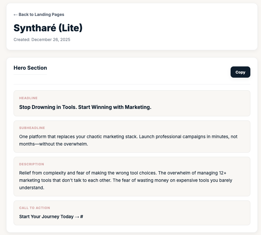 Syntharé