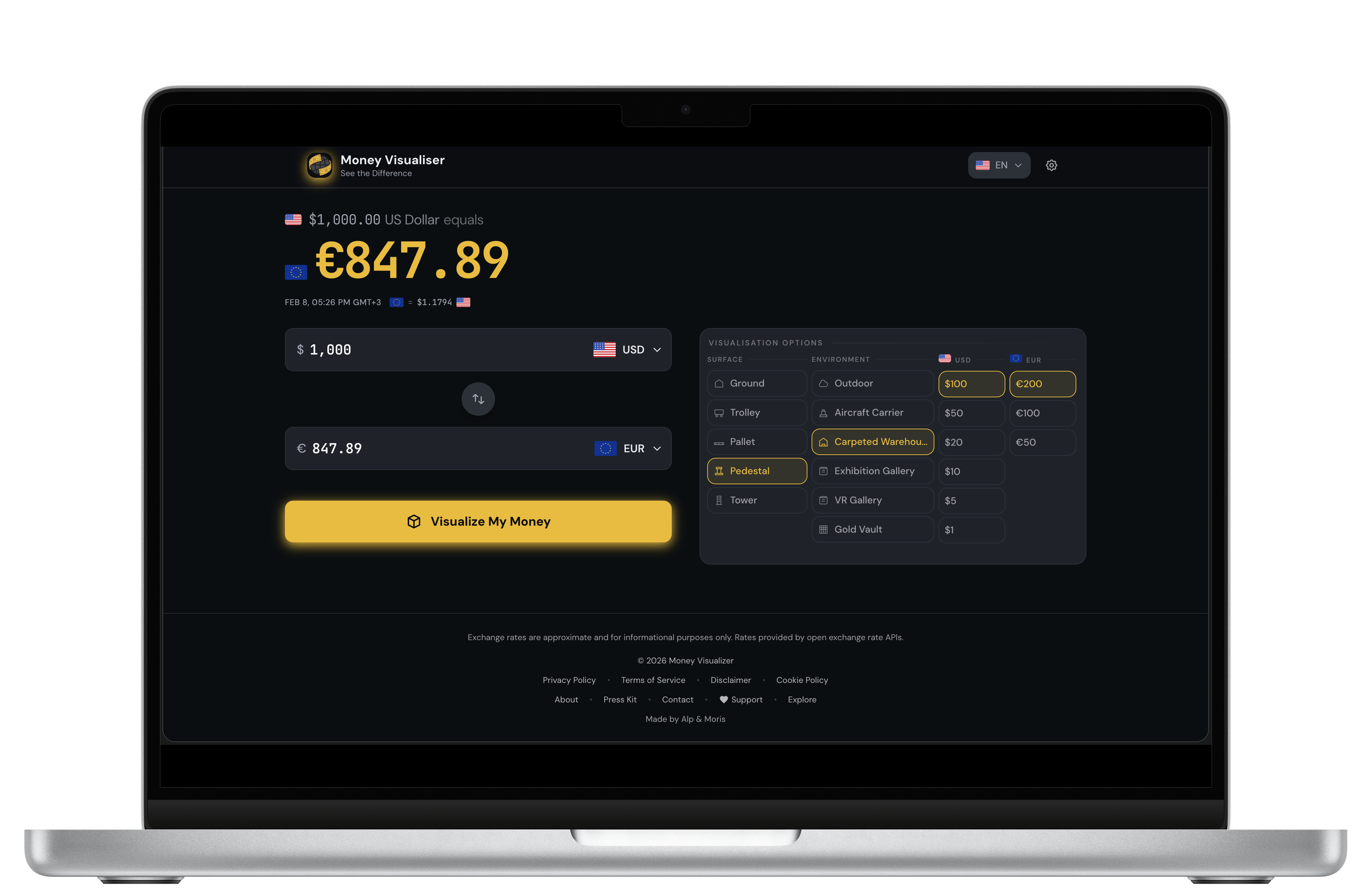 Money Visualiser