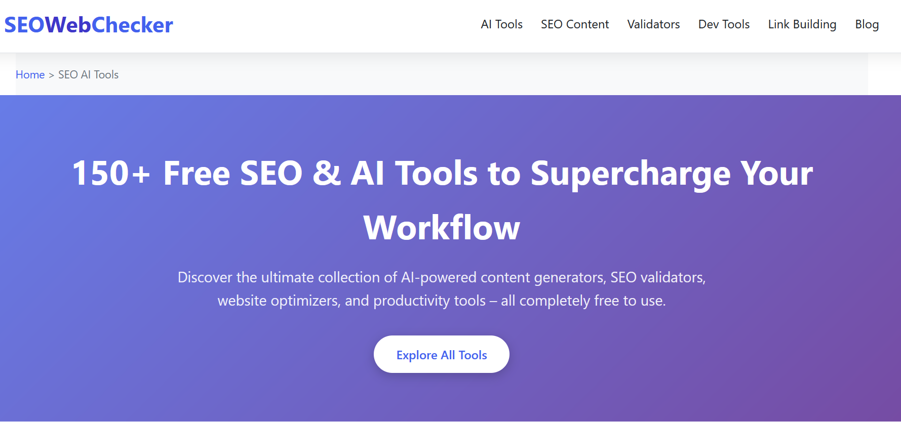 SEO AI Tools Powered by AI
