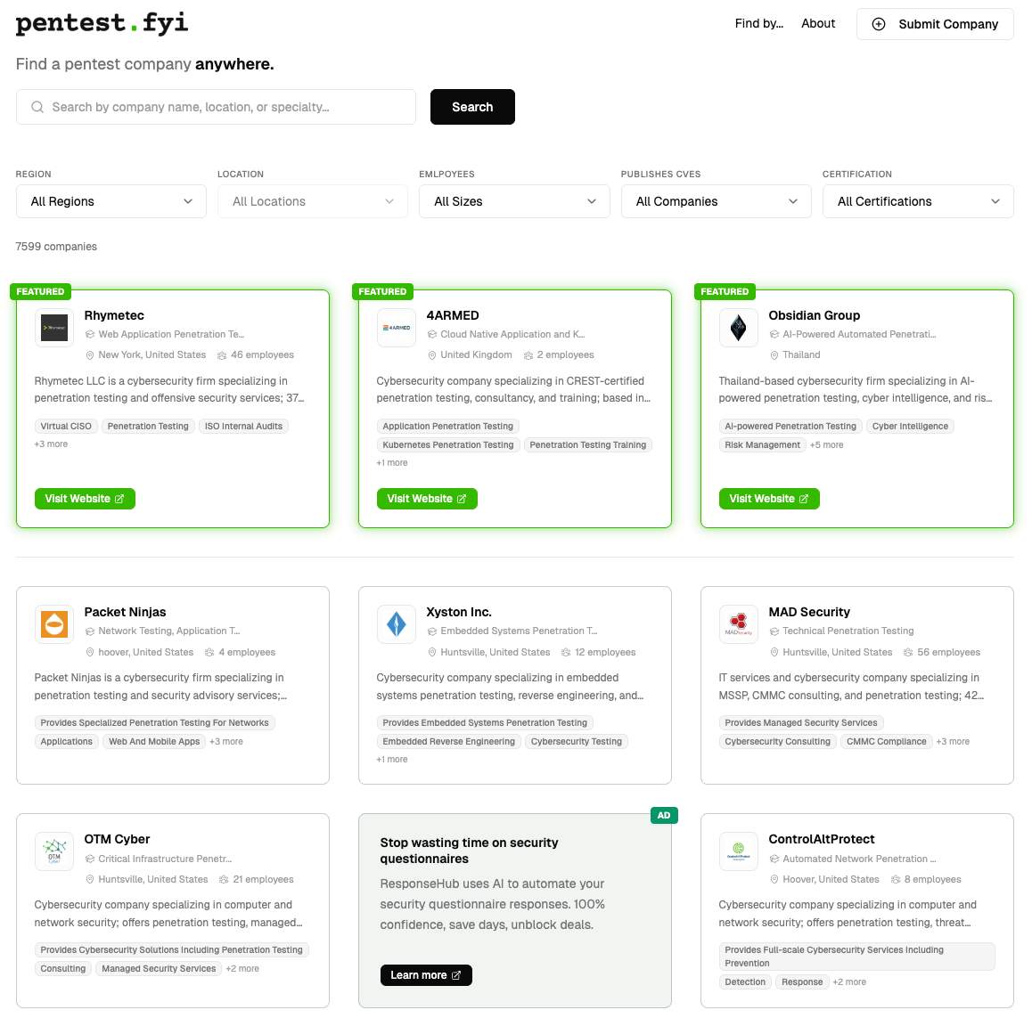 Pentest.fyi