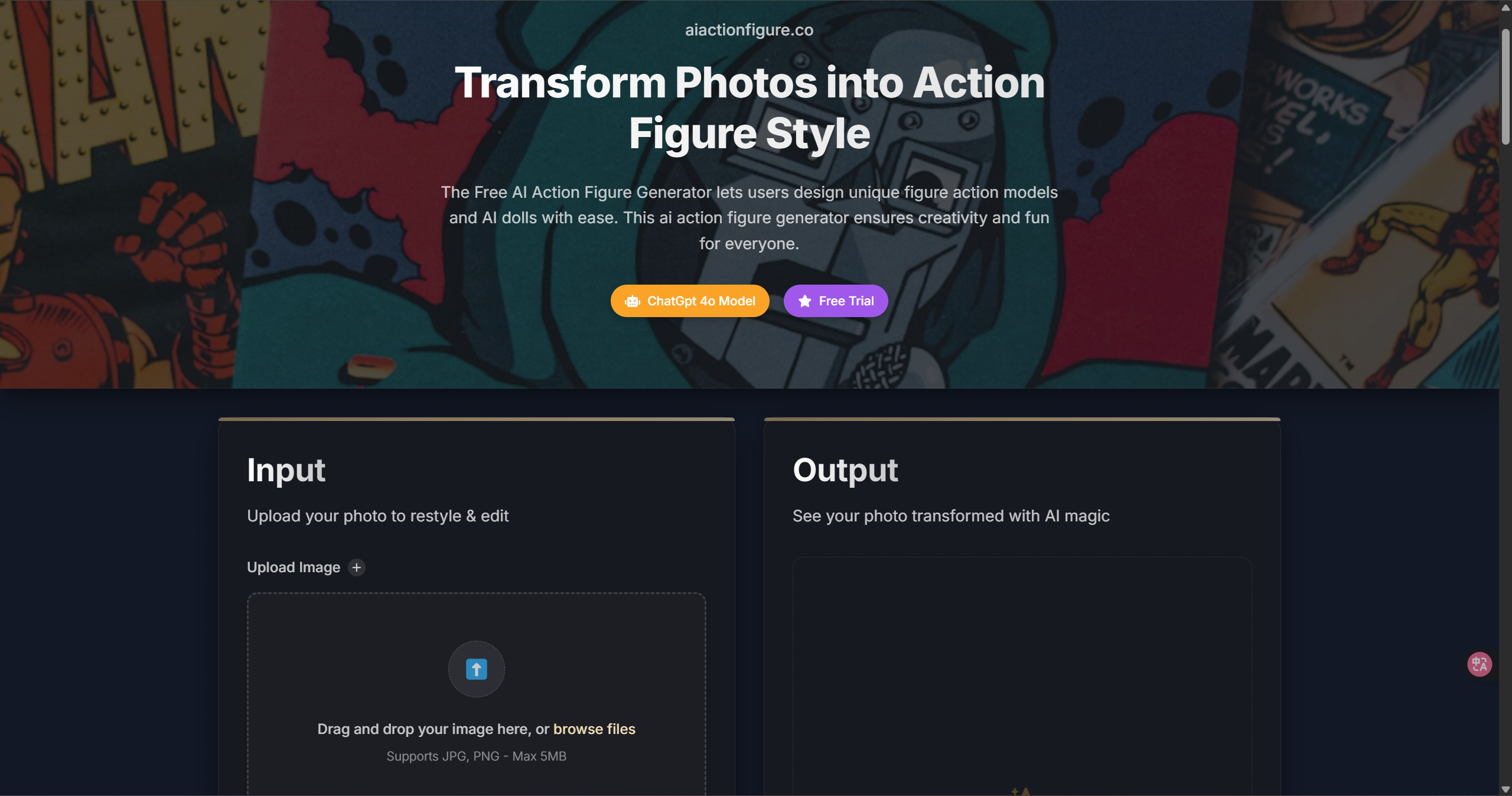 AI Action Figure Generator | Transform Photos into Custom Figures & Dolls