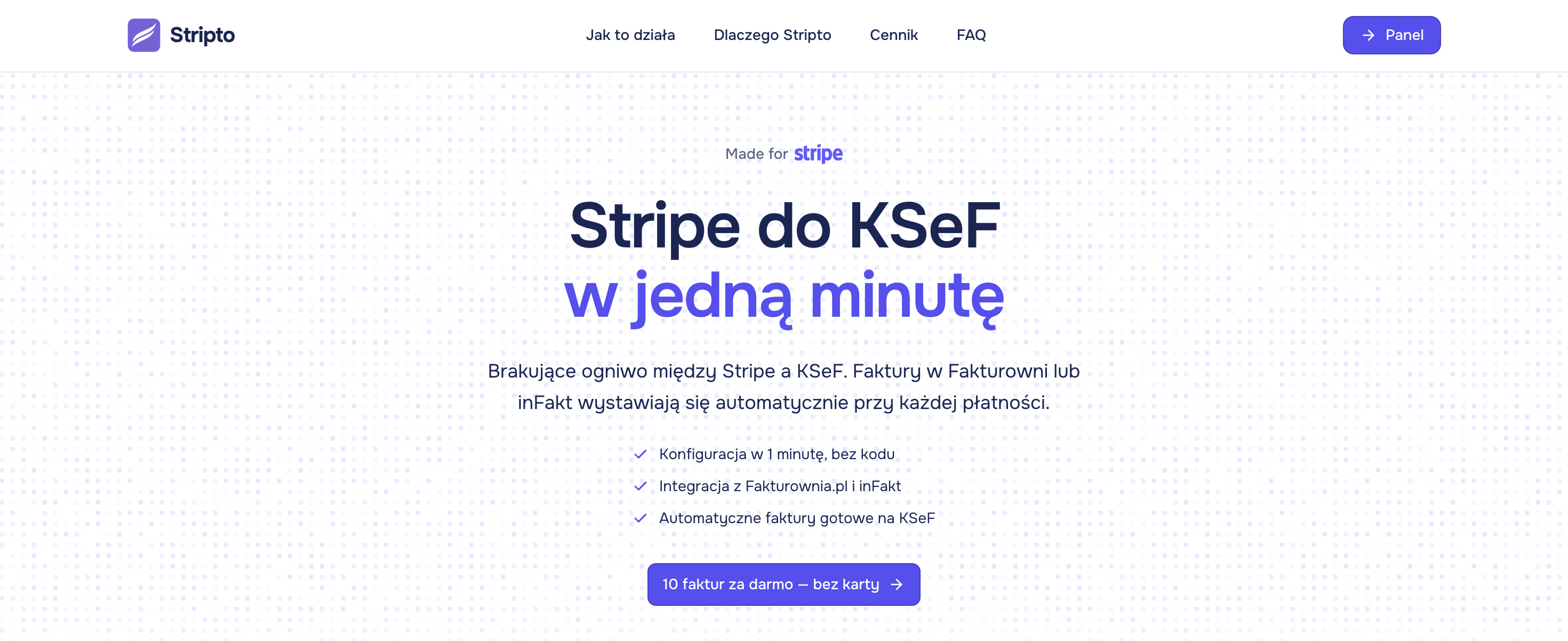 Stripto.pl - Stripe to KseF 