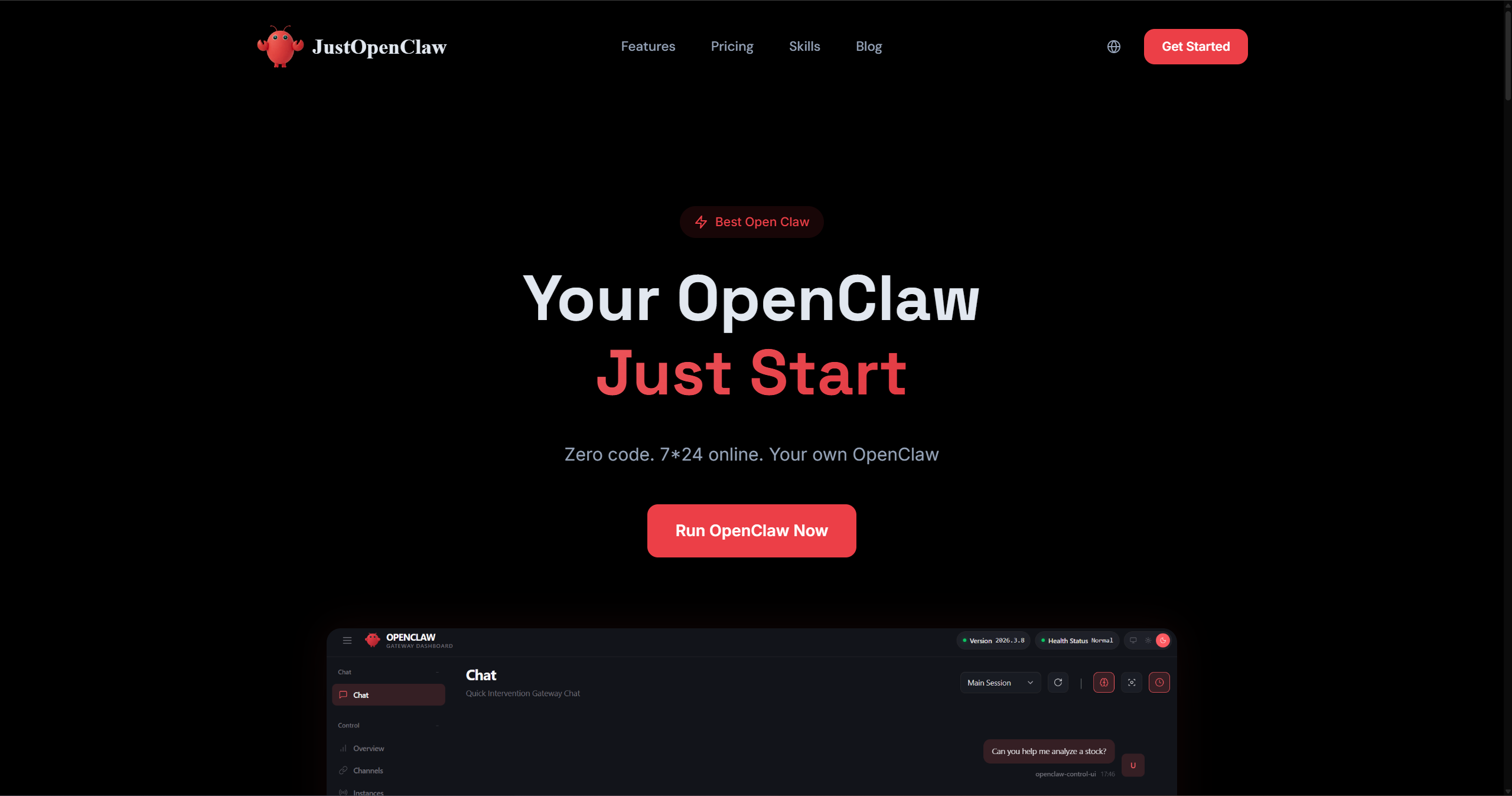 OpenClaw Hosting - Your AI Assistant