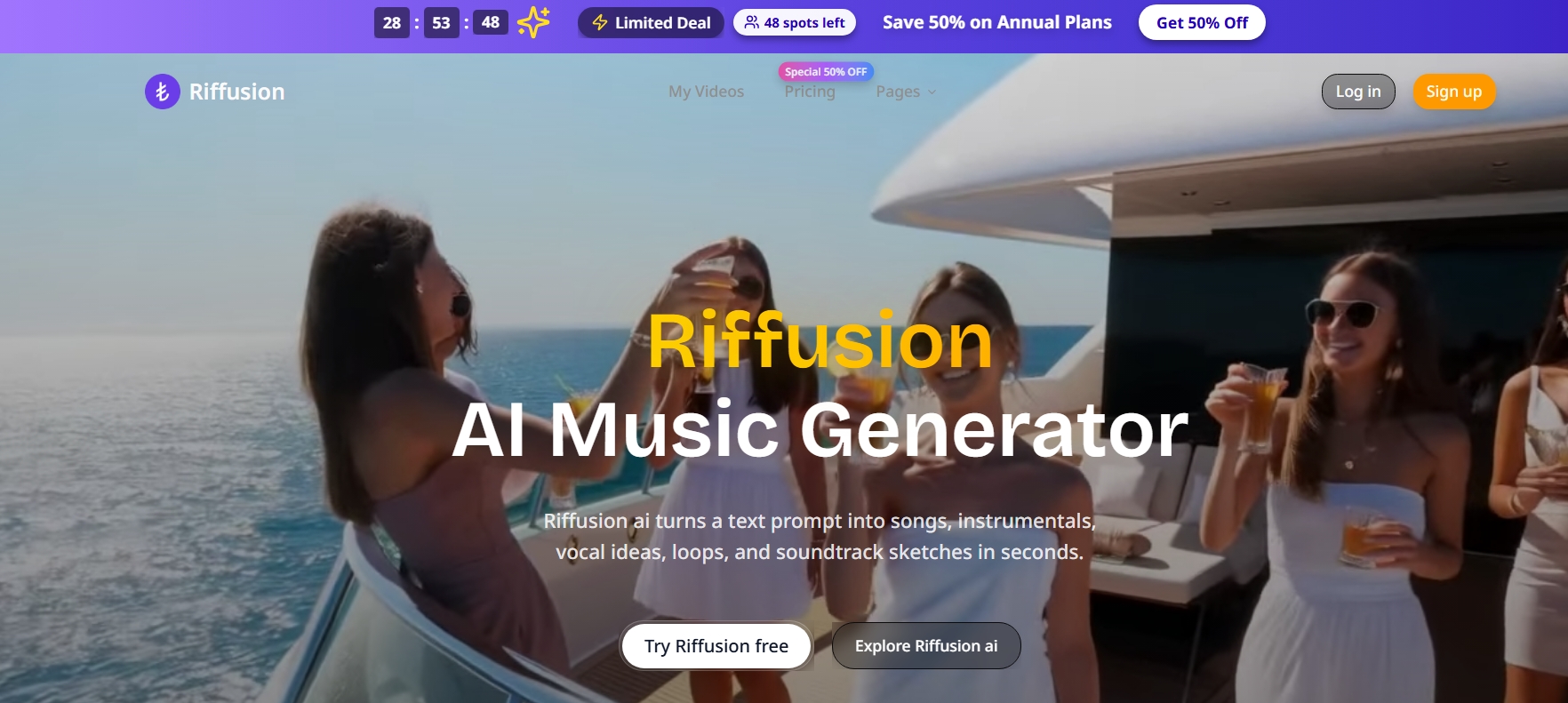 Riffusion AI Music Generator | Create Songs, Vocals, and Instrumentals