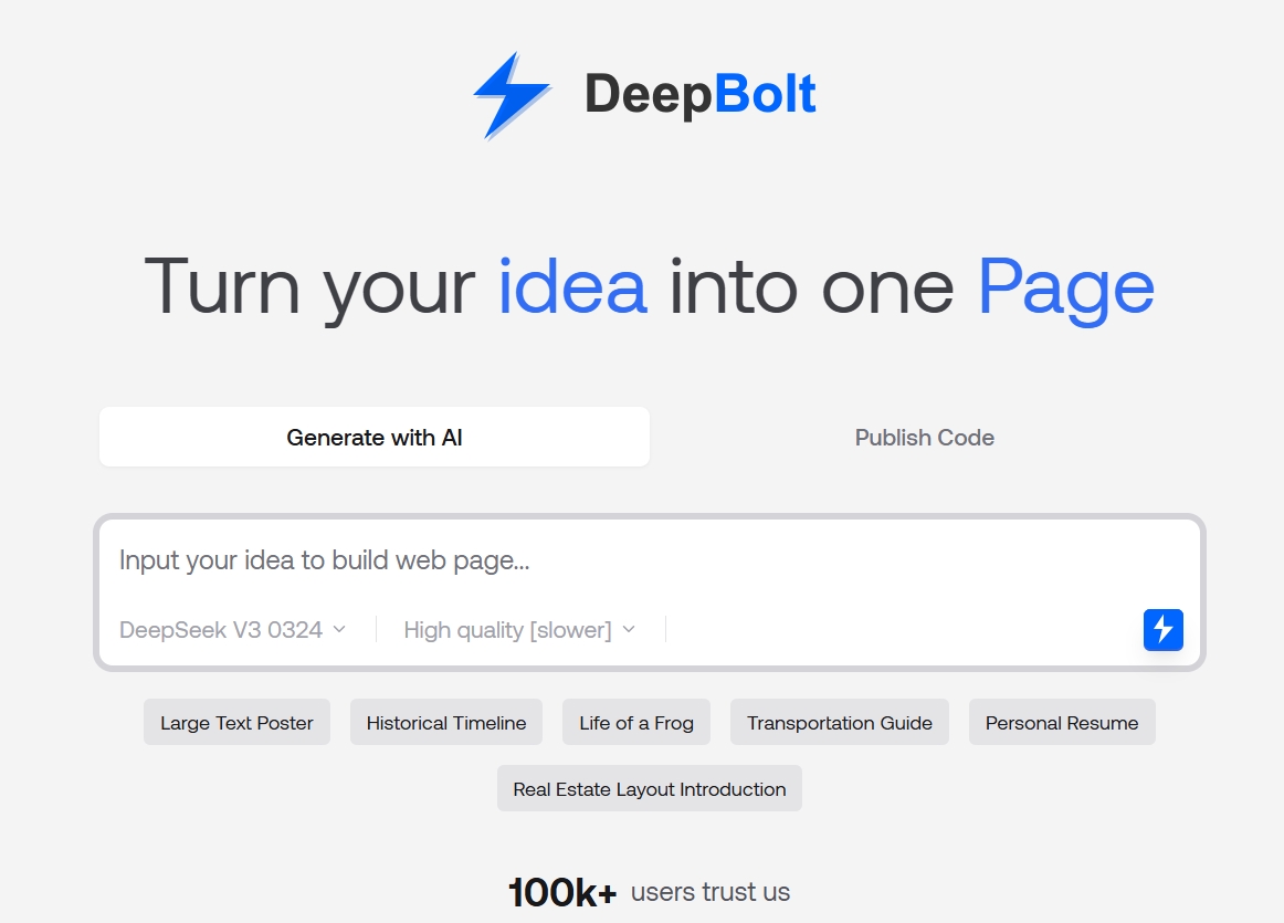 DeepBolt