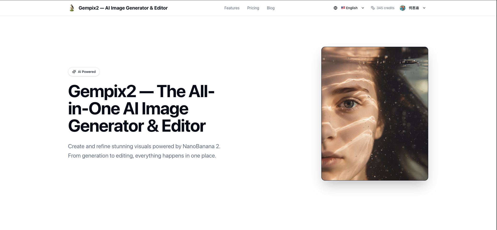 Gempix2 AI Image Generator & Editor, Powered by NanoBanana 2