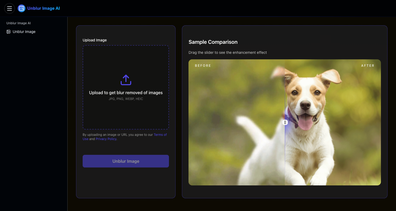 Unblur Image AI Makes Every Photo Crystal Clear