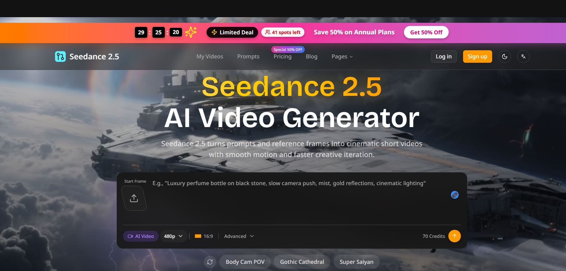 Seedance 2.5 AI Video Generator Online