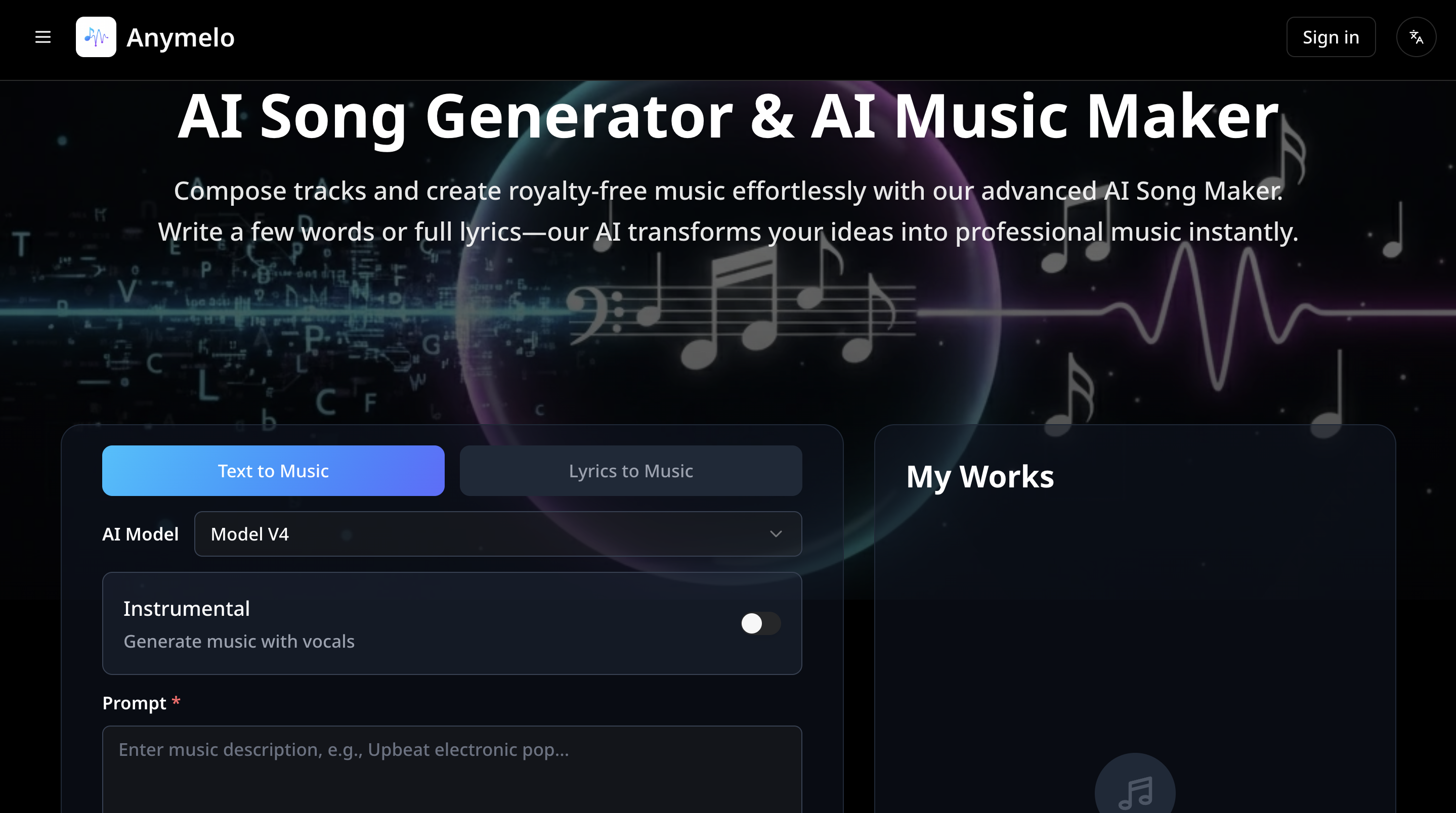 AI Song Generator & AI Music Maker