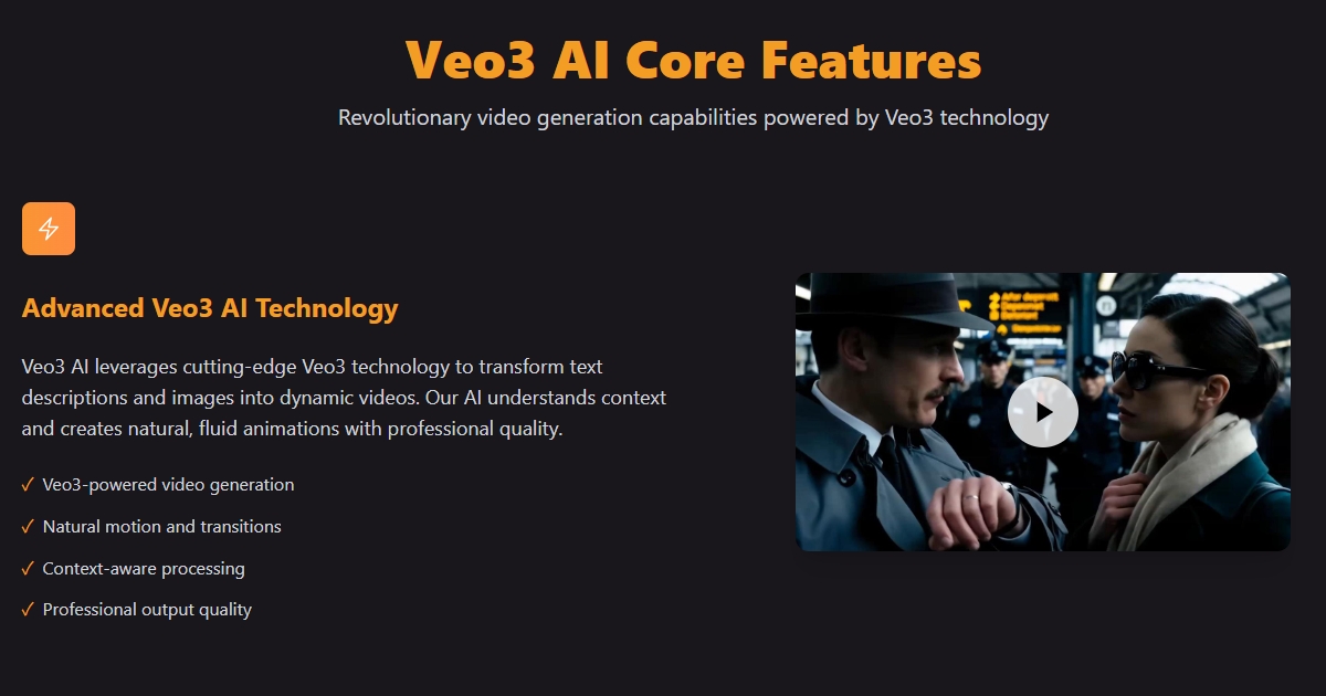 Veo 3 AI Vdeo Generator with Realistic Sound