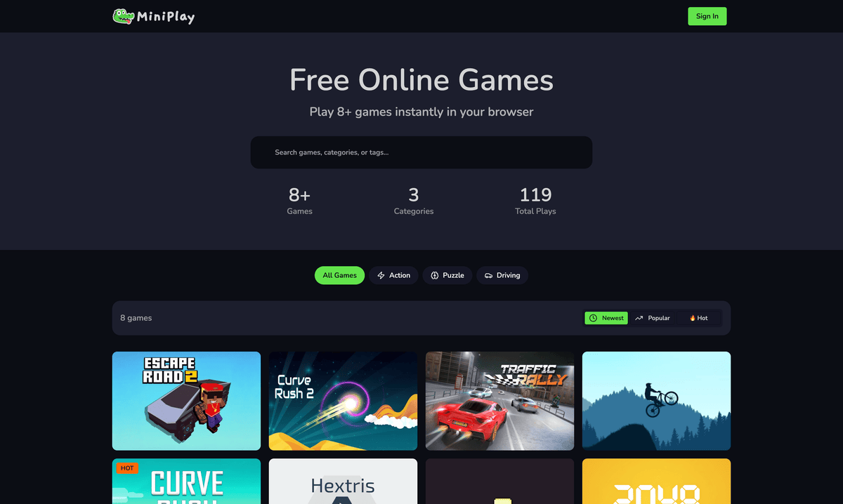 Play Free Online Games!