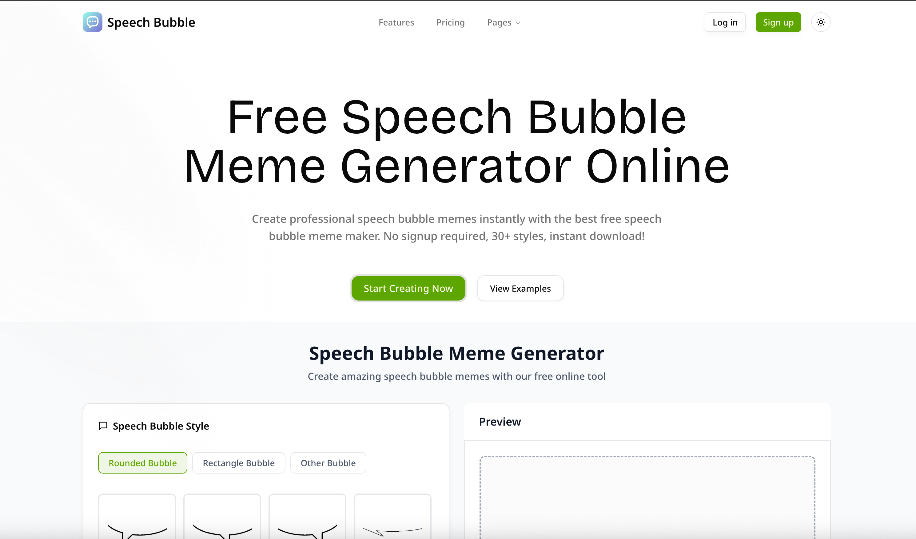 Create professional speech bubble memes in seconds