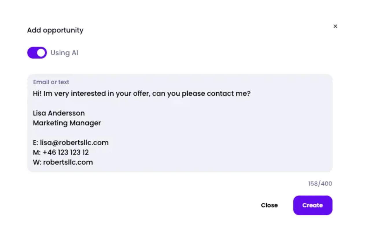 Customer Connect CRM