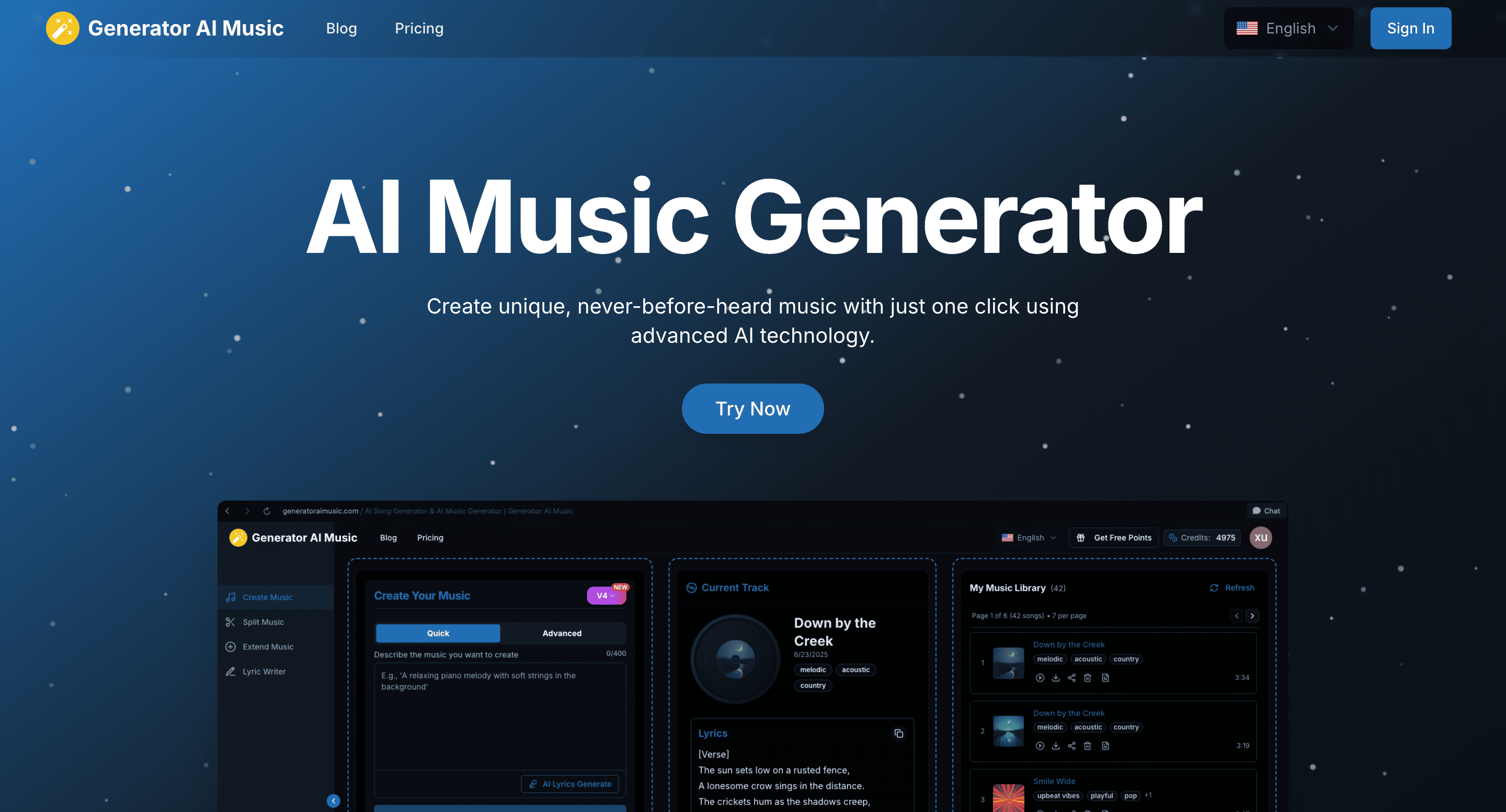 AI Music Generator for Creators
