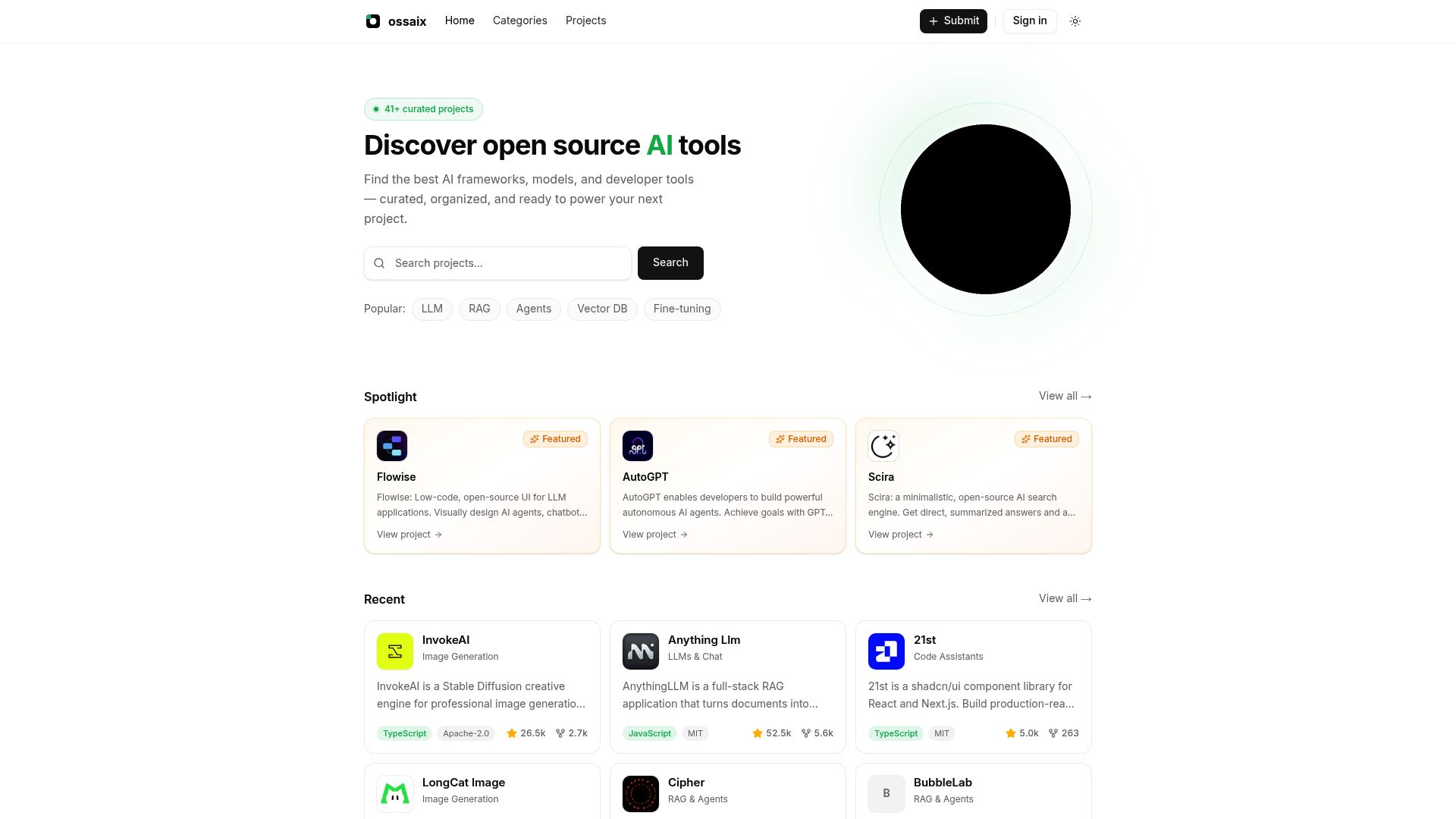 Discover Open-Source AI Projects & Tools