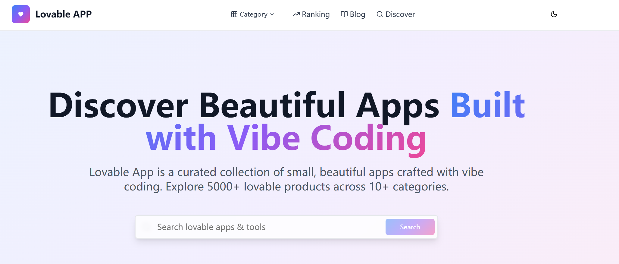 Discover Beautiful Apps Built with Vibe Coding