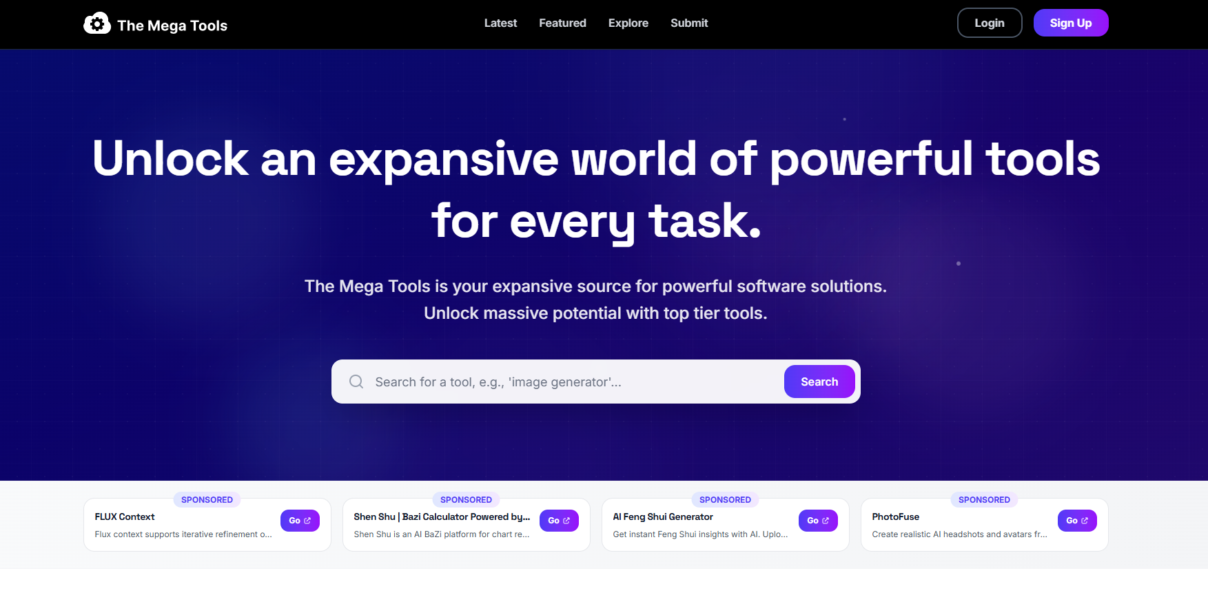 The Mega Tools