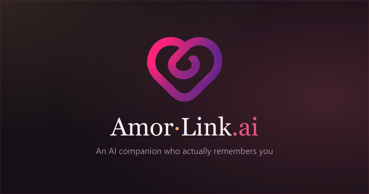AmorLink AI is an AI Girlfriend web app: create Free AI companion with an ultimate memory, then chat, generate uncensored photos and video.
