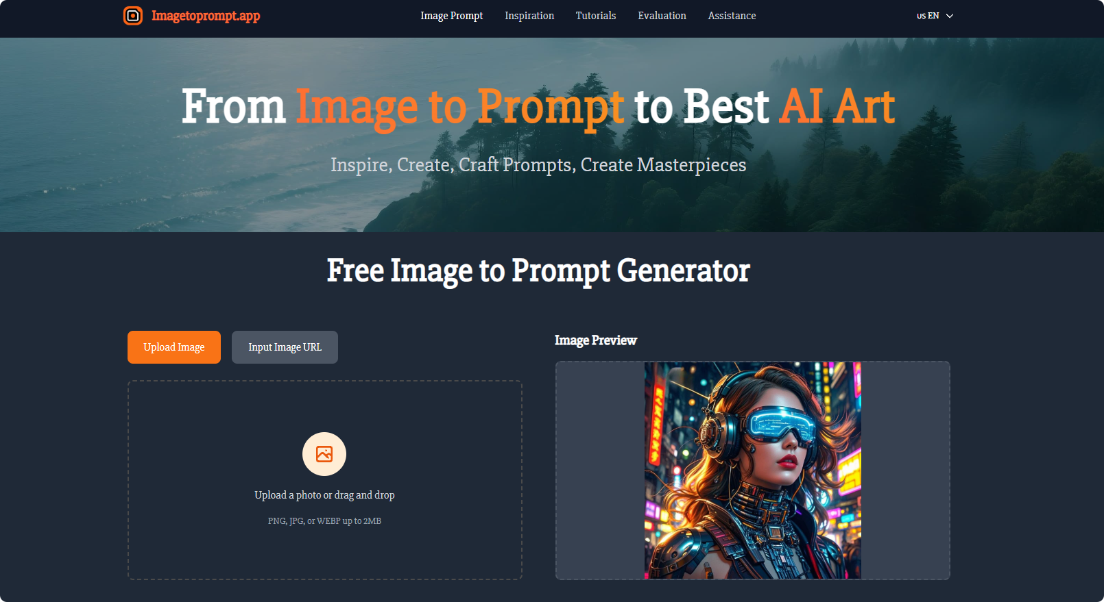 Image to Prompt Generator - Free AI Image Prompt Creator
