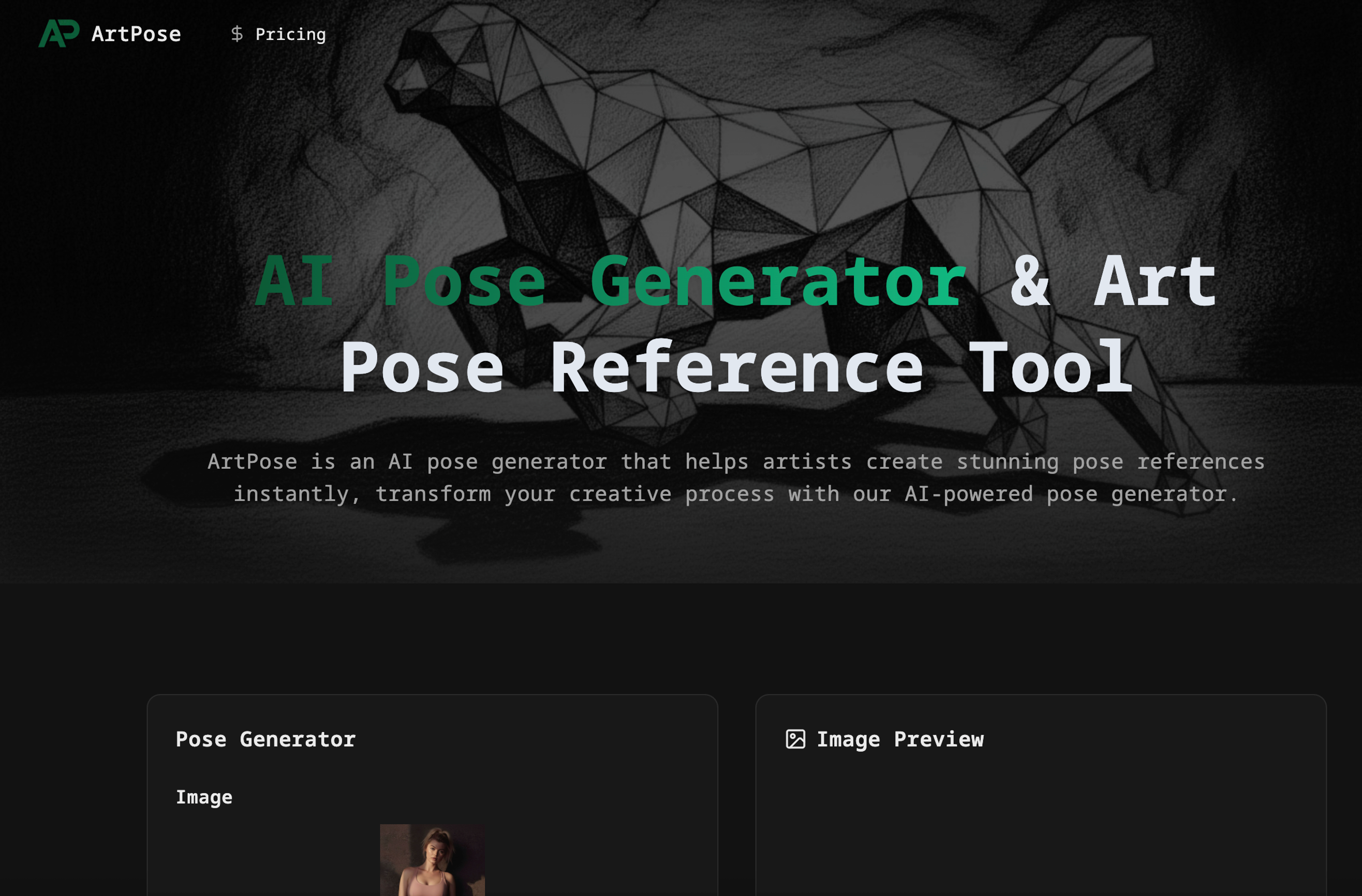AI Pose Generator & Art Pose Reference Tool