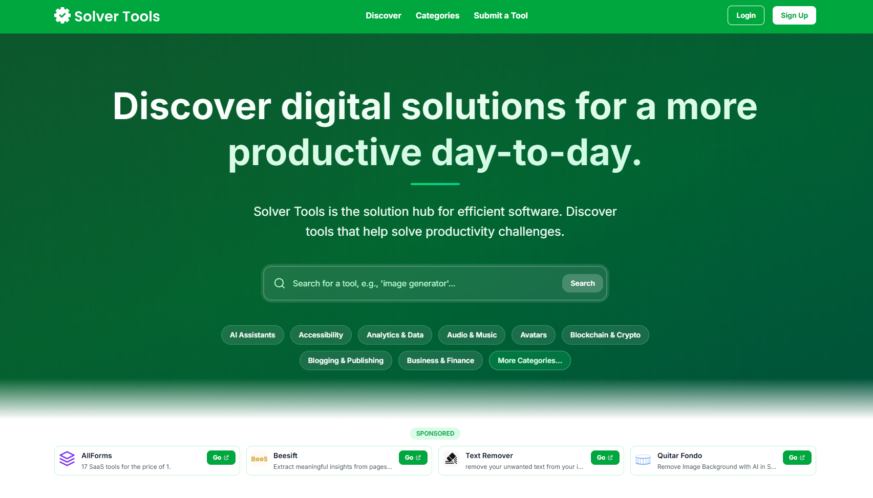 Solver Tools