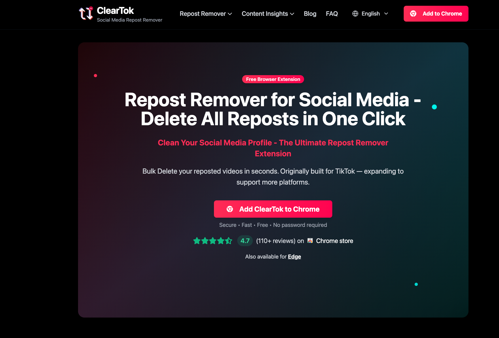 TikTok tools, TikTok repost remover, bulk delete TikTok,