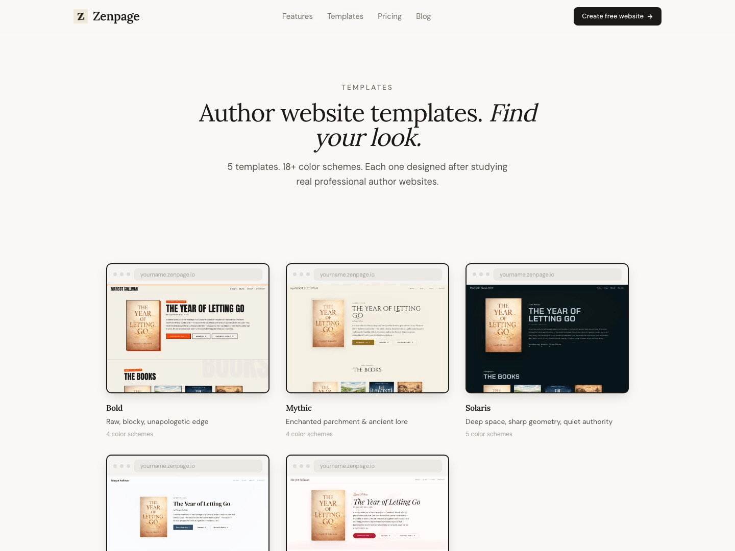 Zenpage