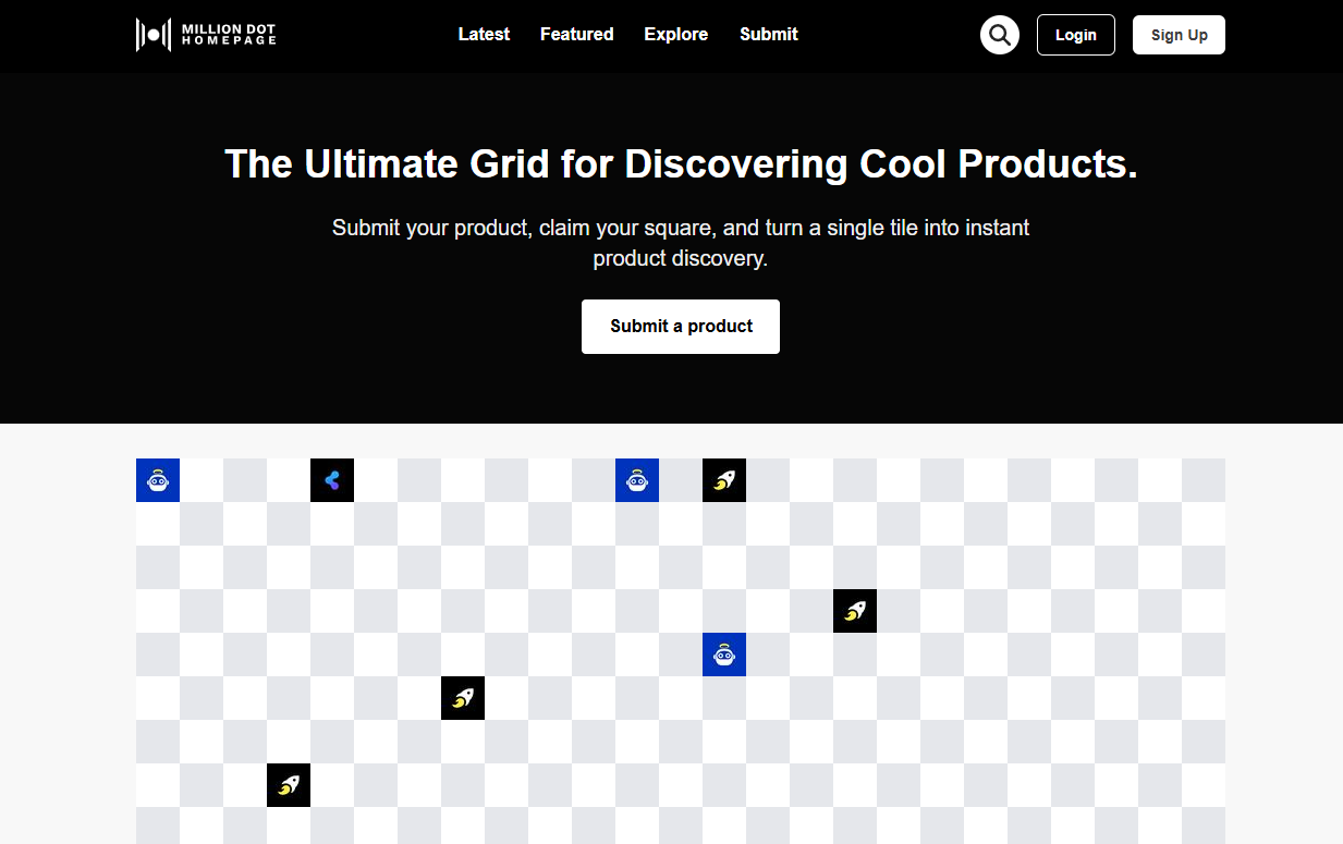 Million Dot Homepage