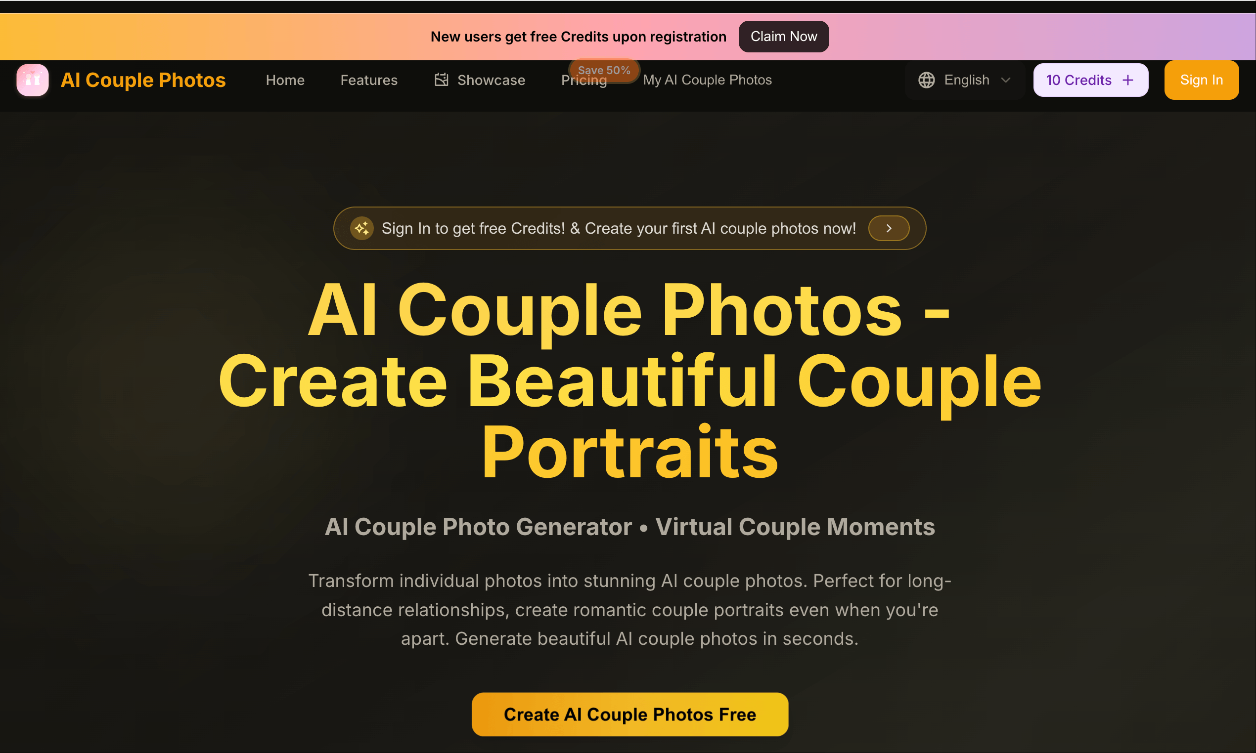 AI Couple Photo Maker Online for Free ｜Create Stunning Couple Photos Online