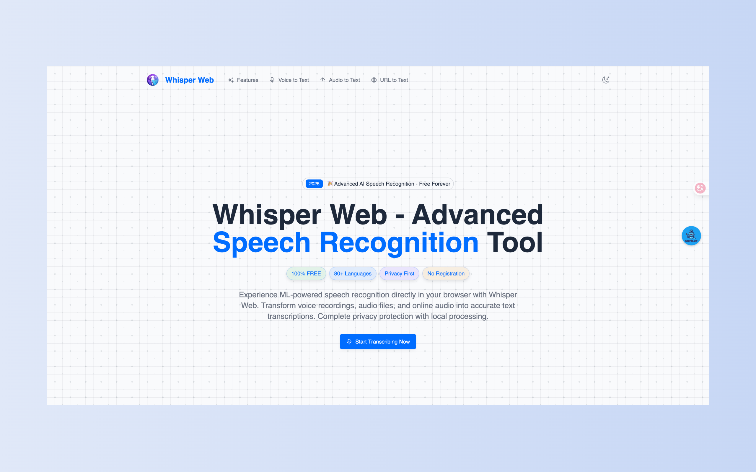 Whisper Web
